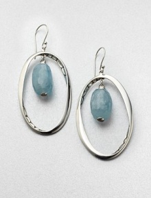 Capture a piece of spring's clear blue sky with blue topaz set in sterling silver. Swiss blue topazSterling silverDrop, about 2.87Hook backMade in Bali Capture a piece of spring's clear blue sky with blue topaz set in sterling silver. Swiss blue topazSterling silverDrop, about 2.87Hook backMade in Bali