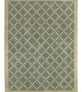 A traditional trellis motif graces your floors in the Augusta area rug from Shaw Living, offering the perfect home accent. Crafted of EverTouch® nylon that is meticulously dyed for brilliant color recognition.