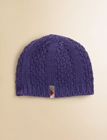 A cozy cable-knit hat crafted in a plush cashmere and cotton blend will keep little heads toasty.Ribbed brim50% cotton/50% cashmereHand washImported A cozy cable-knit hat crafted in a plush cashmere and cotton blend will keep little heads toasty.Ribbed brim50% cotton/50% cashmereHand washImported