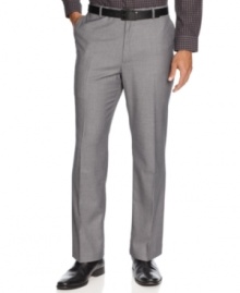 Sharpen up your business look with these tailored pants from INC International Concepts.