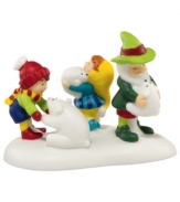 Gund polar bear cubs make cute and cuddly companions the whole family can enjoy. A great gift idea with the colorful detail and irresistible whimsy of all North Pole Village figurines by Department 56.