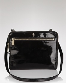 Slim and slick. This leather crossbody bag from Cole Haan encapsulates easy, on-the-go style with space for your iPad, and an exterior pocket for the grab-and-go essentials. Slim and slick. This leather crossbody bag from Cole Haan encapsulates easy, on-the-go style with space for your iPad, and an exterior pocket for the grab-and-go essentials.