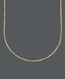 Perfectly luxurious. This perfectina chain in 14k gold adds an extra hint of shine to your outfit. Approximate length: 20 inches. Perfectly luxurious. This perfectina chain in 14k gold adds an extra hint of shine to your outfit. Approximate length: 20 inches.