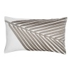 Sometimes neutral isn't neutral. This embroidered, palm leaf pillow argues that tonal needn't be timid. Designed to complement our Paradise duvet set, our Delano pillow gets downright bold in pairs that complete the palm motif. Heavenly.
