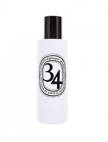 34 Boulevard Saint Germain is a fragrance celebrating our 50th anniversary. The 34 Boulevard Saint Germain room spray has a scent which reveals itself as fresh, green and spicy accords. Damp mosses, crumpled blackcurrant leaves, sun-dried fig leaves all favorite raw materials. The perfect partner for the 34 Boulevard Saint Germain candle. After a few sprays, it instantly perfumes the room. Made in France. 3.4 oz. 34 Boulevard Saint Germain is a fragrance celebrating our 50th anniversary. The 34 Boulevard Saint Germain room spray has a scent which reveals itself as fresh, green and spicy accords. Damp mosses, crumpled blackcurrant leaves, sun-dried fig leaves all favorite raw materials. The perfect partner for the 34 Boulevard Saint Germain candle. After a few sprays, it instantly perfumes the room. Made in France. 3.4 oz.
