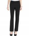 Build your wardrobe with JM Collection's pull-on pants, featuring a slimming silhouette!