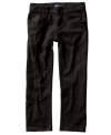 Keep him ahead of the style curve with this slim-fit jeans from DC Shoes. Its updated, modern fit will have him looking cool at school.