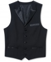 When you need to impress, look your best in this stylish vest by American Rag. Complete the look with matching blazer.