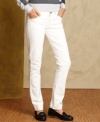 Greet chilly weather in chic winter white with Tommy Hilfiger's skinny jeans.