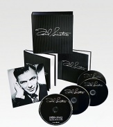This quintessential box set of early recordings from America's first teen idol. features seminal RCA and Columbia sides that transformed the young crooner from Hoboken into The Voice. The set showcases 80 tracks comprised of hits, fan favorites and rare radio-transcription recordings. An exquisite hardbound 120-page book featuring rare archival photos and extensive liner notes is also included. 4-CD box set80 tracks120-page hardcover book