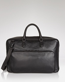 Carry this handsome leather brief on the train for your morning commute or stash it in the car. With space for your laptop it's ideal for ferrying your essentials to and from work. Carry this handsome leather brief on the train for your morning commute or stash it in the car. With space for your laptop it's ideal for ferrying your essentials to and from work.