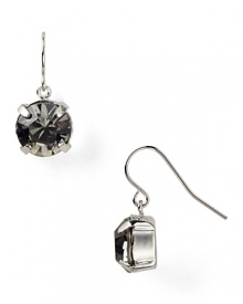 They may be petite, but ABS by Allen Schwartz's drop earrings deliver a sparkling punch. The brilliant baubles are a must for statement shine day or night.