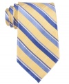 This silk grid tie from Michael Kors makes an instant style statement in your wardrobe.