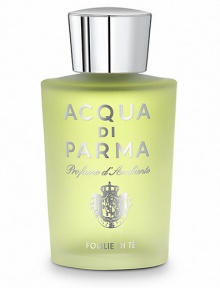 EXCLUSIVELY AT SAKS.COM. A refined fragrance that brings a touch of luxury and elegance to your home. The calming, soft freshness of oolong tea blends with jasmine, orange blossom, cedar wood and tonka bean transform any room in the home with a soft Floriental fragrance. Hand made in Italy. 6 oz. EXCLUSIVELY AT SAKS.COM. A refined fragrance that brings a touch of luxury and elegance to your home. The calming, soft freshness of oolong tea blends with jasmine, orange blossom, cedar wood and tonka bean transform any room in the home with a soft Floriental fragrance. Hand made in Italy. 6 oz.