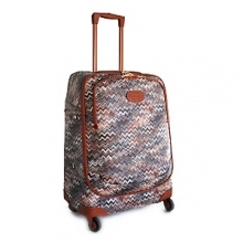 A gorgeous Missoni design adorns this high-performance spinner, perfect for 4-5 day trips. A gorgeous Missoni design adorns this high-performance spinner, perfect for 4-5 day trips.