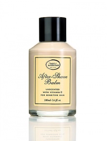 Soothes, refreshes and regenerates the skin after shaving. Formulated with grapeseed extract, shea butter and vitamin C. It moisturizes, rejuvenates and revitalizes to promote healthy skin. Recommended for normal, sensitive and dry skin. Antiseptic and alcohol-free. 3.4 oz. Soothes, refreshes and regenerates the skin after shaving. Formulated with grapeseed extract, shea butter and vitamin C. It moisturizes, rejuvenates and revitalizes to promote healthy skin. Recommended for normal, sensitive and dry skin. Antiseptic and alcohol-free. 3.4 oz.