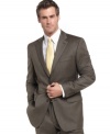 With a neutral palette and a clean, classic finish, this Lauren by Ralph Lauren blazer is instant sophistication.