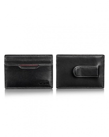 Soft, full-grain Napa leather brings a luxurious touch to your every day with this superior money clip from Tumi. Soft, full-grain Napa leather brings a luxurious touch to your every day with this superior money clip from Tumi.