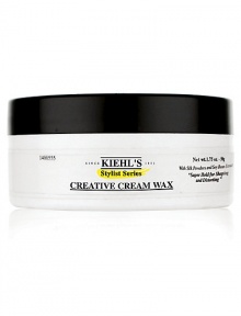 Non-greasy cream-wax provides optimum sculpting and hair separation with strong hold. Its texture allows for an easy application and creative styling. With a blend of silk powders and instantly absorbed natural extracts, this unique formula provides strength and vitality to hair, allowing you to shape and control your style however you choose. For medium to coarse hair textures. Forumlated for easy application and rinse off. 1.75 oz. Non-greasy cream-wax provides optimum sculpting and hair separation with strong hold. Its texture allows for an easy application and creative styling. With a blend of silk powders and instantly absorbed natural extracts, this unique formula provides strength and vitality to hair, allowing you to shape and control your style however you choose. For medium to coarse hair textures. Forumlated for easy application and rinse off. 1.75 oz.