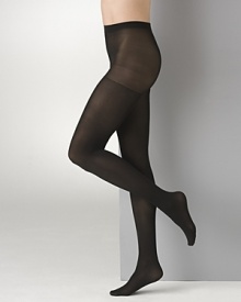 Hue super opaque tights have super opaque coverage with a slimming control top. 90 denier. Hue super opaque tights have super opaque coverage with a slimming control top. 90 denier.