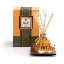Infuse your home with the redolent fragrance of clove, bitter orange and just a touch of cypress for a luxurious, welcoming aroma that warms your spirit. This fine diffuser also makes a sweet gift. Infuse your home with the redolent fragrance of clove, bitter orange and just a touch of cypress for a luxurious, welcoming aroma that warms your spirit. This fine diffuser also makes a sweet gift.