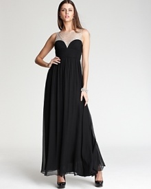 Aidan Mattox Gown - Beaded Chiffon