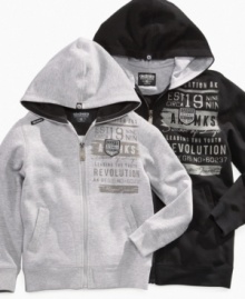 Inspire his urban style with one of these sleek Akademiks hoodies, the perfect style to heat up his look. Inspire his urban style with one of these sleek Akademiks hoodies, the perfect style to heat up his look.