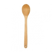 Get back to your roots with the OXO Good Grips large wooden spoon. Made of solid beechwood, this sturdy gadget is comfortable and durable.