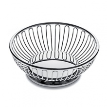 This decorative wire basket smartly stores kitchen essentials - from fruit to vegetables. This decorative wire basket smartly stores kitchen essentials - from fruit to vegetables.