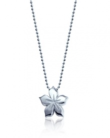 What's your sign? This beautifully rendered Lily pendant necklace will help your stars align in polished sterling silver. What's your sign? This beautifully rendered Lily pendant necklace will help your stars align in polished sterling silver.