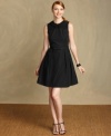 Inspired by a feminine, vintage silhouette, Tommy Hilfiger's little black dress is a classic look for your next party!