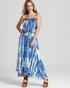 So Low Dress - Double Layered Maxi Dress