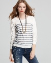 So Low Tee - Burnout Striped