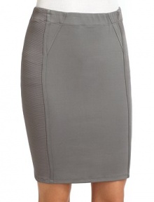 THE LOOKRibbed panelingBanded waistPencil silhouetteTHE FITAbout 20 from waist to hemTHE MATERIALRayon/nylon/spandexCARE & ORIGINHand washImportedModel shown is 5'8 (172½cm) wearing US size Small. THE LOOKRibbed panelingBanded waistPencil silhouetteTHE FITAbout 20 from waist to hemTHE MATERIALRayon/nylon/spandexCARE & ORIGINHand washImportedModel shown is 5'8 (172½cm) wearing US size Small.