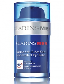 A pleasant textured, non-greasy balm that offers men a complete treatment for signs of aging around the eye area to help reduce the appearance of crow's feet and reduce puffiness for a more youthful-looking appearance. A pleasant textured, non-greasy balm that offers men a complete treatment for signs of aging around the eye area to help reduce the appearance of crow's feet and reduce puffiness for a more youthful-looking appearance.