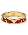 Work Southwestern-inspired shine on your wrist with House of Harlow's 1960's Aztec bangle. Solo or stacked, the leather and gold bracelet exudes exotic.