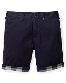 Burberry Brit Check Lined Short Burberry Brit Check Lined Short