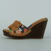 Wanted Celeste Floral Wedge