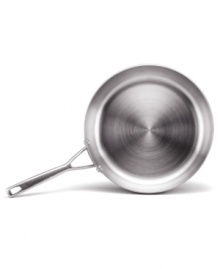 The skillet: you'll see at least one in every kitchen, from the most skilled chef to the most casual cook. The Anolon Chef Clad deep skillet is a master of multitasking, combining brushed aluminum and clad stainless steel to guarantee fast, even heating from top to bottom. Limited lifetime warranty. The skillet: you'll see at least one in every kitchen, from the most skilled chef to the most casual cook. The Anolon Chef Clad deep skillet is a master of multitasking, combining brushed aluminum and clad stainless steel to guarantee fast, even heating from top to bottom. Limited lifetime warranty.