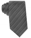 Get your workday look on-point with this patterned silk tie from Alfani.