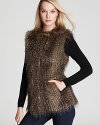 Stop the show from sunup to sundown in this trend-right Via Spiga faux fur vest--the go to, effortlessly glam fix.