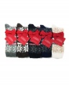 From the ski slopes to your everyday style. A Fair Isle pattern livens up these cozy cashmere blend crew socks.