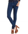 A clean, dark wash and skinny leg style unite on these quintessential every day jeans from Tommy Girl!