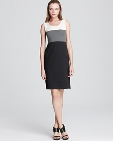 Armani Collezioni Dress - Color Block Jersey Armani Collezioni Dress - Color Block Jersey
