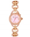 A lovely bow-topped gift from Betsey Johnson: a darling fashion watch you'll love to love.