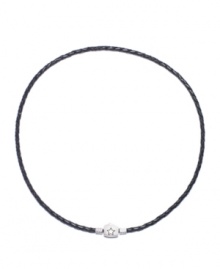 This comfortable leather cord is a wonderful, natural base for your own beautiful charm creation. Donatella is a playful collection of charm bracelets and necklaces that can be personalized to suit your style!  Available exclusively at Macy's. Approximate length: 17 inches.