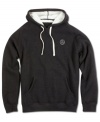 Trendy versatile sherpa hoodie by O'Neill will keep you warm while you go the distance.