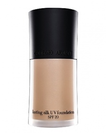 Lasting Silk UV SPF 20 spotlight proof, high resistance makeup. Inspired by extreme backstage conditions, this revolutionary new water-based foundation provides 14-hour luminous matte coverage without the coverage feel. SPF 20. Lasting Silk UV SPF 20 spotlight proof, high resistance makeup. Inspired by extreme backstage conditions, this revolutionary new water-based foundation provides 14-hour luminous matte coverage without the coverage feel. SPF 20.