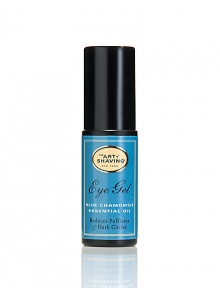 The Eye Gel is formulated with Blue Chamomile essential oil, a rare and precious essential oil that contains azulene, a natural anti-inflammatory that soothes and relieves puffiness. Horse chestnut extract reduces dark circles under the eye, while red marine algae hydrates the skin and minimizes the appearance of fine lines. Olive and jojoba oils moisturize and restore the skin's elasticity. 0.5 oz. The Eye Gel is formulated with Blue Chamomile essential oil, a rare and precious essential oil that contains azulene, a natural anti-inflammatory that soothes and relieves puffiness. Horse chestnut extract reduces dark circles under the eye, while red marine algae hydrates the skin and minimizes the appearance of fine lines. Olive and jojoba oils moisturize and restore the skin's elasticity. 0.5 oz.