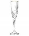 For nearly 150 years, Lenox has been renowned throughout the world as a premier designer and manufacturer of fine china, accessories, and stemware. In brilliantly faceted crystal accented with gold or platinum, the gold-accented, gracefully twirled Debut Gold bar and stemware collection provides an impeccable accompaniment to your formal china and flatware. Qualifies for Rebate